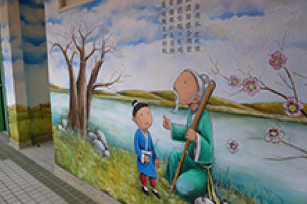 各層走廊壁畫